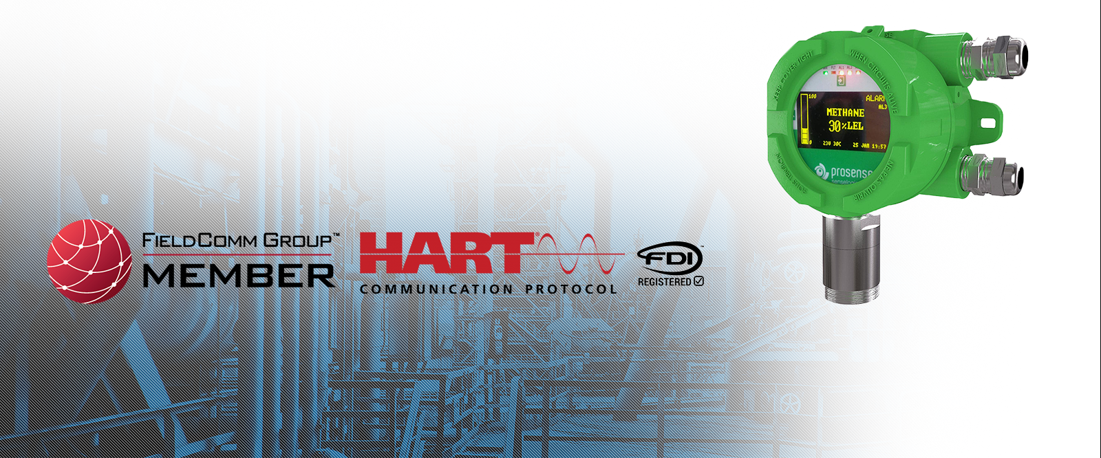 Prosense HART communication is now registered by FDI.