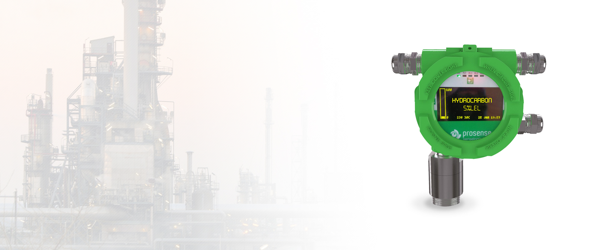 Prosense MPS Hydrocarbon Gas Detectors
