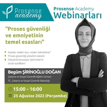 Proses Güvenliği ve Emniyeti - Webinar