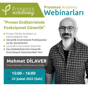 Proses Endüstrisinde Fonksiyonel Güvenlik - Webinar