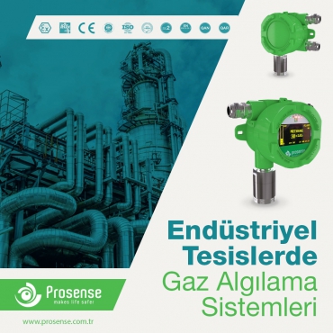 Endüstriyel Tesislerde Gaz Algılama Sistemleri