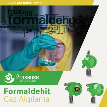 Prosense Formaldehit (HCHO) Gaz Dedektörleri